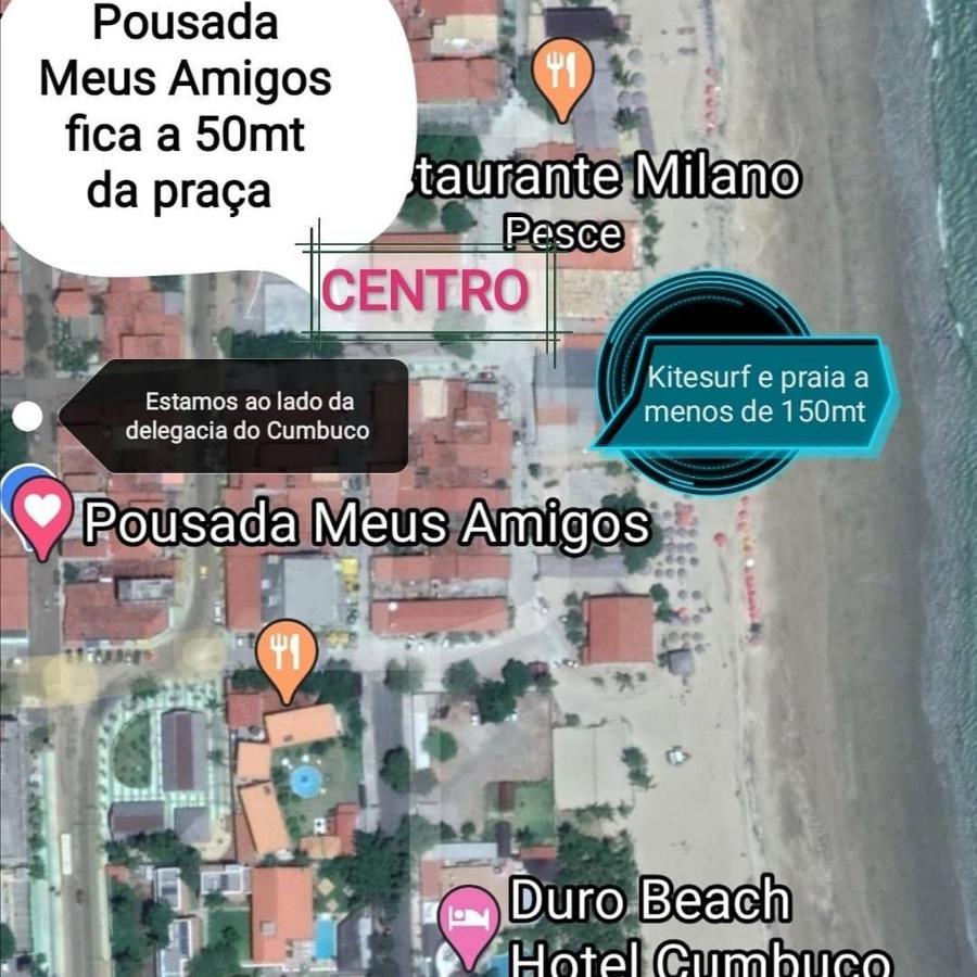 Hotel Casa Meus Amigos Kitesurf In The Center Of Cumbuco Exteriér fotografie